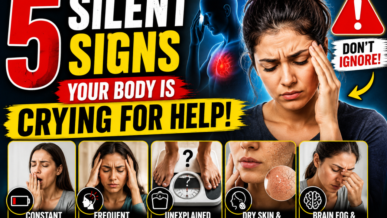 5 Silent Signs Your Body Is Crying for Help — Don’t Ignore These Warning Signals